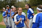 Softball vs Emerson 1  Wheaton College Softball vs Emerson in game 1 of a doubleheader. - Photo By: KEITH NORDSTROM : Wheaton, Softball